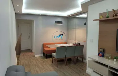Apartamento aconchegante no ipiranga: 3 quartos, suíte, 2 vagas, 79m²