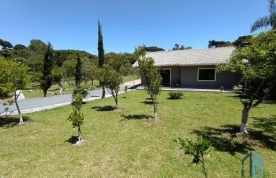 (permuta) chácara, com tanque de peixe, de várias espécies, duas casas, próximo ao centro de contenda pr