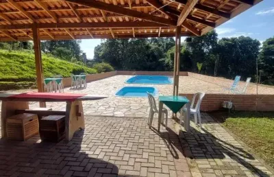 Chácara/pousada a venda, 03 casas, 07 quartos, em ótima localização em são josé dos pinhais pr