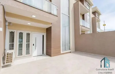Sobrado mobiliado com terraço , 03 quartos c/suíte, 04 vagas, no pinheirinho em curitiba pr