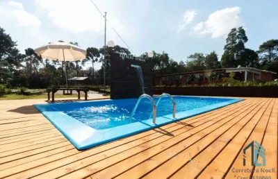 Chácara linda porteira fechada campo largo da roseira em são josé dos pinhais pr