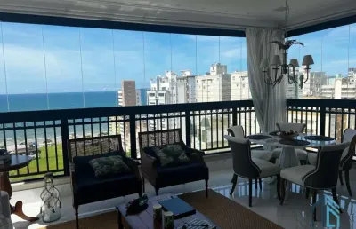 Apartamento mobiliado, 04 suítes, 03 vagas, em itapema sc