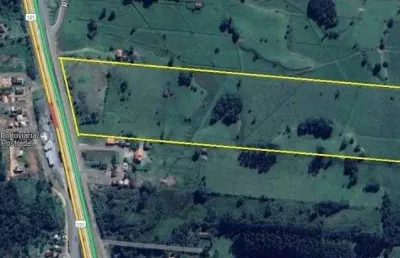 Terreno/sítio, localizado as margens da br-101 em penha - paulo lopes. sc