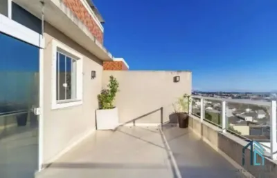 Sobrado em condomínio 03 quartos c/suíte, terraço, espaço nos fundos, no uberaba em curitiba pr