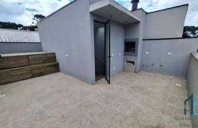 Sobrado 04 quartos c/suíte, ático, terraço com churrasqueira, no santa cândida em curitiba pr