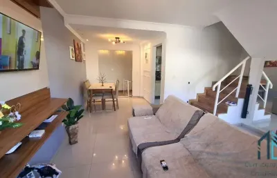 Sobrado em condomínio, semi mobiliado 03 quartos c/suíte, closet, no uberaba em curitiba pr