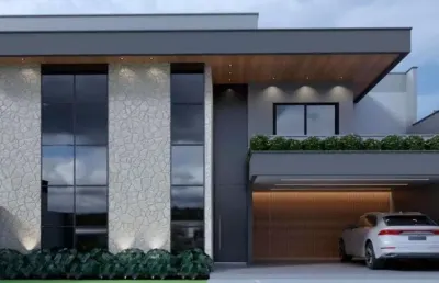 Casa em condomínio fechado no glória com 3 quartos para venda, 203 m²