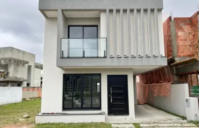 Sobrado com 3 dormitórios com suítes a venda no santa cândida, curitiba/pr.
