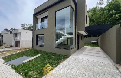 Sobrado com 3 quartos em condomínio á venda no campo pequeno/colombo.