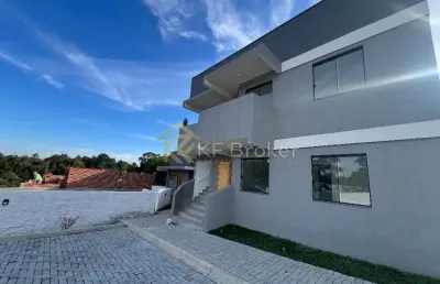 Casa sobreposta c/ 2 quartos à venda no parque embu - colombo!