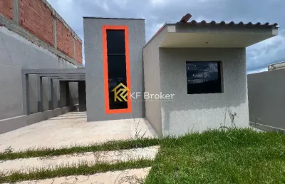 Casa 3 dormitórios, sendo 1 suíte no rinção em colombo-pr