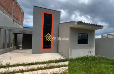 Casa 3 dormitórios, sendo 1 suíte no rinção em colombo-pr