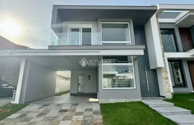 Casa em condomínio fechado com 3 quartos à venda na rua dos pinheiros, 71, igara, canoas, 257 m2 por r$ 1.980.000