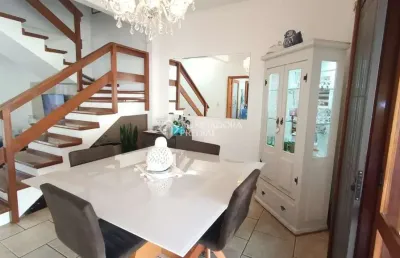 Casa em condomínio fechado com 3 quartos à venda na rua phoenix, 121, estância velha, canoas, 198 m2 por r$ 990.000