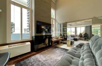 Casa em condomínio fechado com 4 quartos à venda na avenida açucena, 50, estância velha, canoas, 293 m2 por r$ 2.949.900
