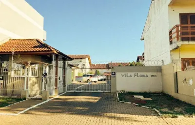Casa em condomínio fechado com 3 quartos à venda na rua doutor tancredo neves, 160, fátima, canoas, 93 m2 por r$ 375.000