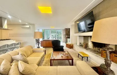 Casa em condomínio fechado com 4 quartos à venda na avenida santos ferreira, 3125, nossa senhora das graças, canoas, 380 m2 por r$ 3.290.000