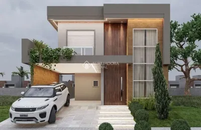 Casa em condomínio fechado com 3 quartos à venda na rua dos pinheiros, 71, igara, canoas, 268 m2 por r$ 1.890.000