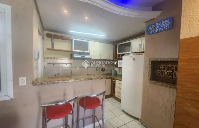 Casa em condomínio fechado com 2 quartos à venda na rua padre anchieta, 215, nossa senhora das graças, canoas, 58 m2 por r$ 300.000