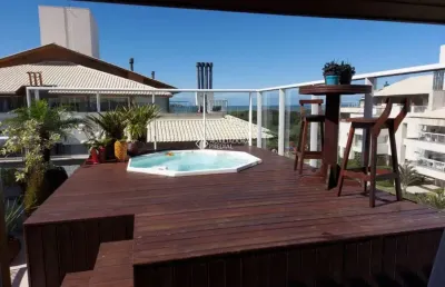 Cobertura com 3 quartos à venda na rua das corticeiras, 81, campeche, florianópolis, 172 m2 por r$ 3.400.000