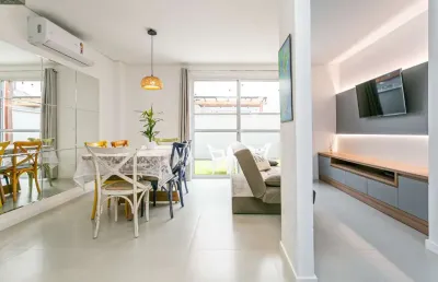 Casa em condomínio fechado com 2 quartos à venda na rua sagrado coração de jesus, 811, morro das pedras, florianópolis, 78 m2 por r$ 1.050.000
