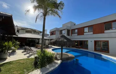 Casa em condomínio fechado com 4 quartos à venda na rua reverendo gelson dos santos castro, 886, rio tavares, florianópolis, 517 m2 por r$ 7.500.000