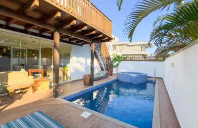 Casa em condomínio fechado com 4 quartos à venda na rua manoel pedro vieira, 960, morro das pedras, florianópolis, 360 m2 por r$ 6.500.000