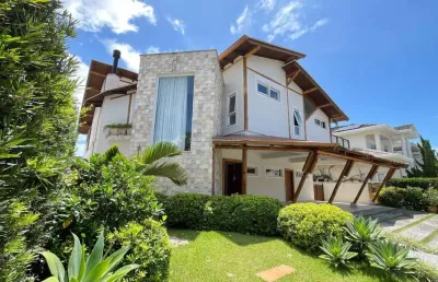 Casa em condomínio fechado com 4 quartos à venda na rodovia doutor antônio luiz moura gonzaga, 3801, rio tavares, florianópolis, 450 m2 por r$ 4.900.000