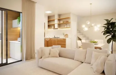 Casa com 2 quartos à venda na rua franklin cascaes, 8, nova palhoça, palhoça, 95 m2 por r$ 397.061