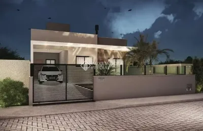 Casa com 3 quartos à venda na rua rita de cássia harger gerlach, 144, forquilhas, são josé, 100 m2 por r$ 590.000