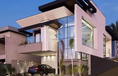 Casa em condomínio fechado com 4 quartos à venda na Al. Luiz Carlos Gonçalves Farinha, 100, Residencial Alto do Castelo, Ribeirão Preto