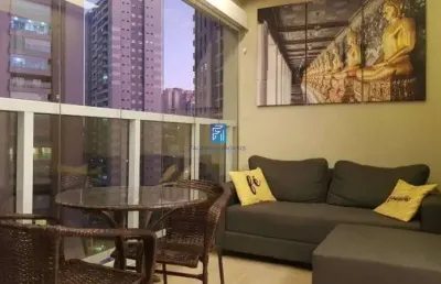 Apartamento mobiliado à venda, no bosque das juritis
