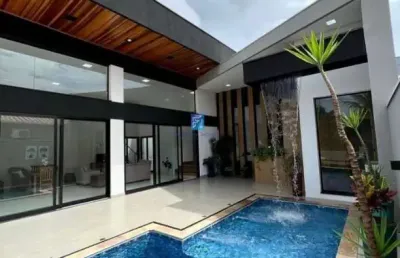 Casa térrea no condomínio morada da fronteira em rifaina