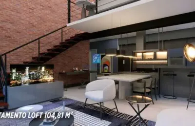 Loft no nova aliança, na braz olaia, o icon,  duplex