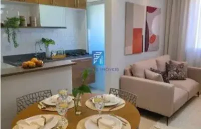 Apartamento mobiliado à venda no edifício viva bem- lagoinha