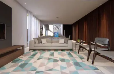 Casa a venda em condomínio alphaville 3 com 05 suítes