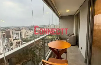 Apartamento com 1 dormitório à venda, 56 m² por r$ 640.000 - jardim botânico - ribeirão preto/sp