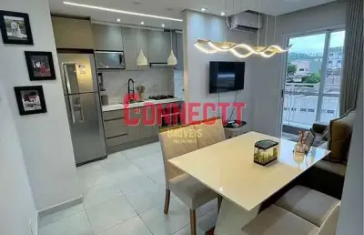 Apartamento com 2 dormitórios à venda, 51 m² por r$ 270.000 - jardim anhangüera - ribeirão preto/sp