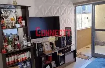 Apartamento com 2 dormitórios à venda, 60 m² por r$ 240.000 - jardim anhangüera - ribeirão preto/sp
