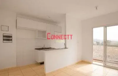 Apartamento com 2 dormitórios à venda, 48 m² por r$ 200.000,00 - jardim santa cecília - ribeirão pr