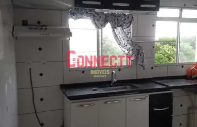 Apartamento 2 dormitórios à venda, 42 m² por r$ 135.000 - ipiranga - ribeirão preto/sp