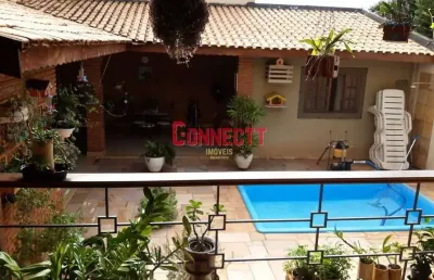 Casa sobrado com 3 dormitórios à venda, 246 m² por r$ 750.000 - parque dos bandeirantes - ribeirão