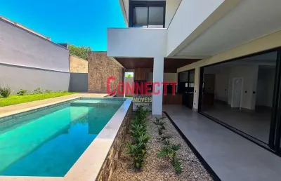 Sobrado com 3 dormitórios à venda, 364 m² por r$ 2.850.000,00 - alphaville - ribeirão preto/sp