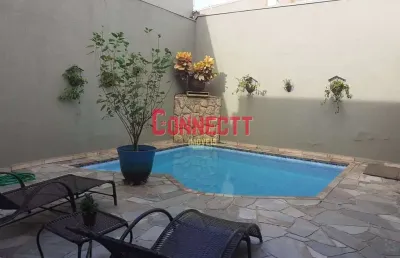 Casa com 3 dormitórios para alugar, 270 m² por r$ 6.817,04/mês - jardim são luiz - ribeirão preto/s