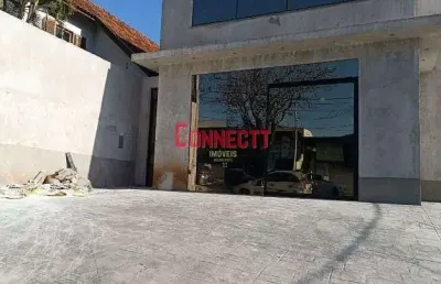 Salão comercial  para venda e locação, alto da boa vista, ribeirão preto, sp
