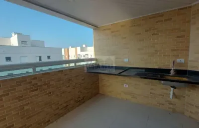 Apartamento de 88 m² com 2 dormitórios a 300 metros da praia no bairro ocian na praia grande
