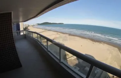 Apartamento à venda de 174 m² - 3 suítes - frente  mar - aviação - praia grande - sp.
