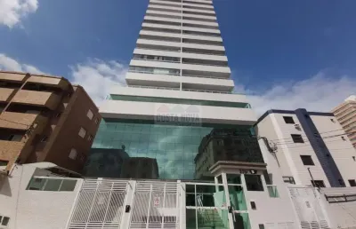 Apartamento com 121m², 3 quartos sendo 2 suítes, 3  vagas de garagem demarcadas, praia grande