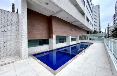 Apartamento com 2 quartos 1 suíte à venda, 73 m² na vila guilhermina em praia grande
