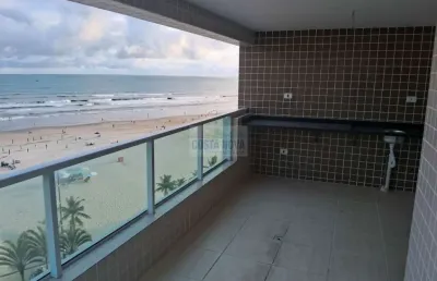 Apartamento de 111m² com 3 quartos -  frente mar- vila mirim em praia grande .